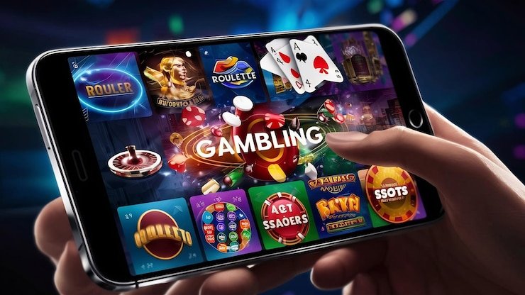 Antarmuka permainan Joker Gaming dengan gulungan dan taruhan yang dapat disesuaikan